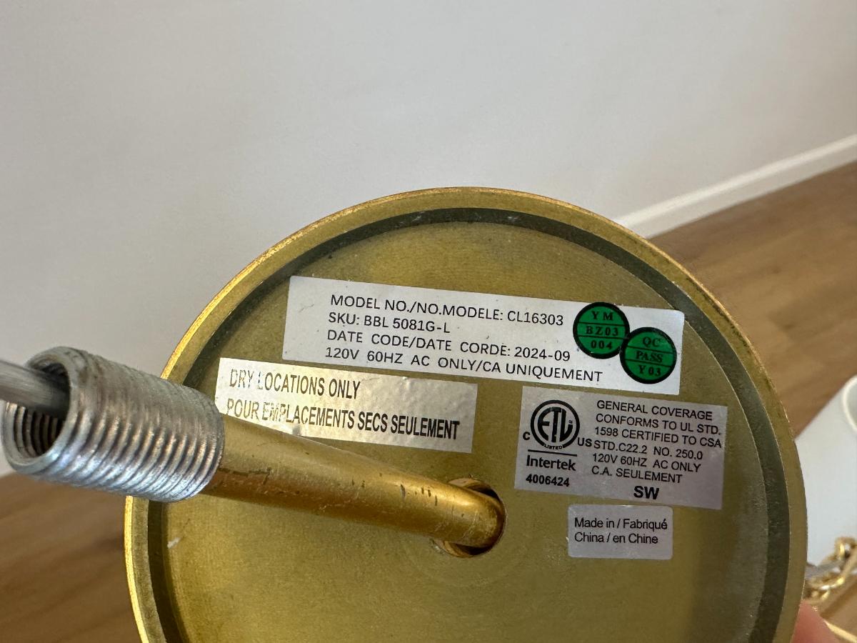 Visual Comfort "Go Lightly" Chandelier