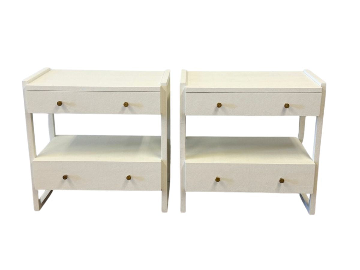Made Goods Carrigan Double Nightstands, Pair