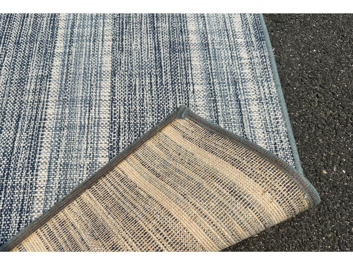 Redicut Blue Stripe Rug, 13 x 25