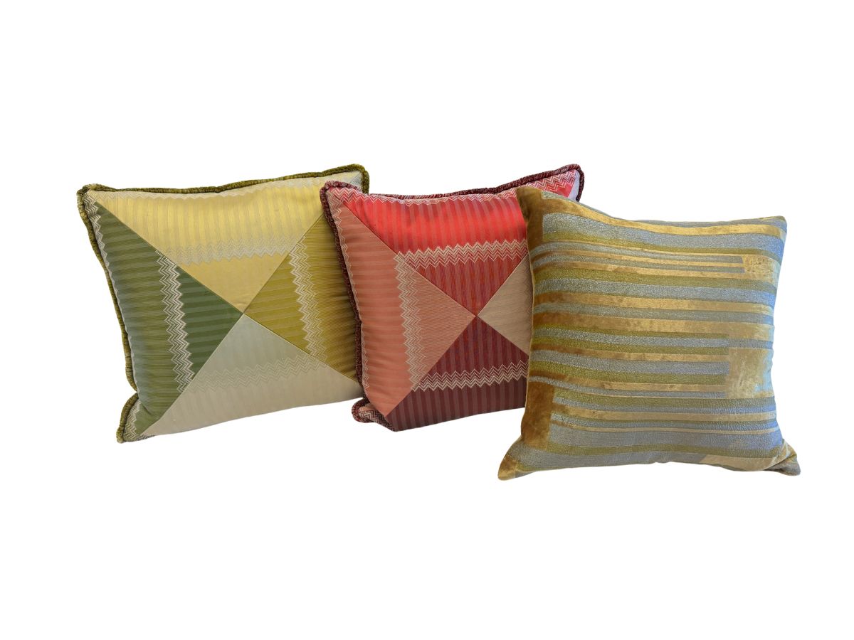 Missoni Throw Pillows, Set of 3