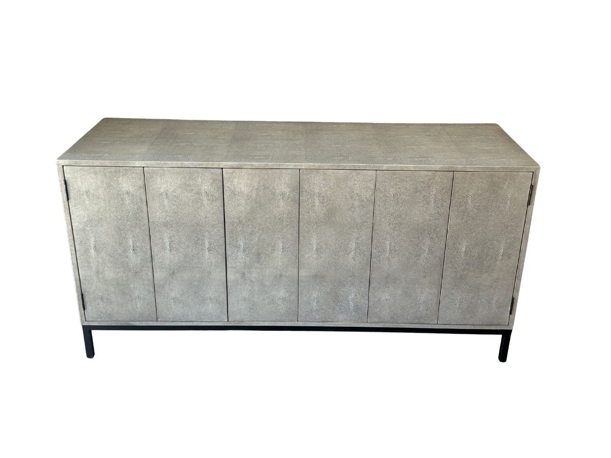 Lillian August Ford Shagreen Console Table