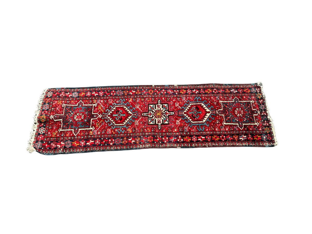 2 x 6 Red Wool Hand Knotted Persian Runner