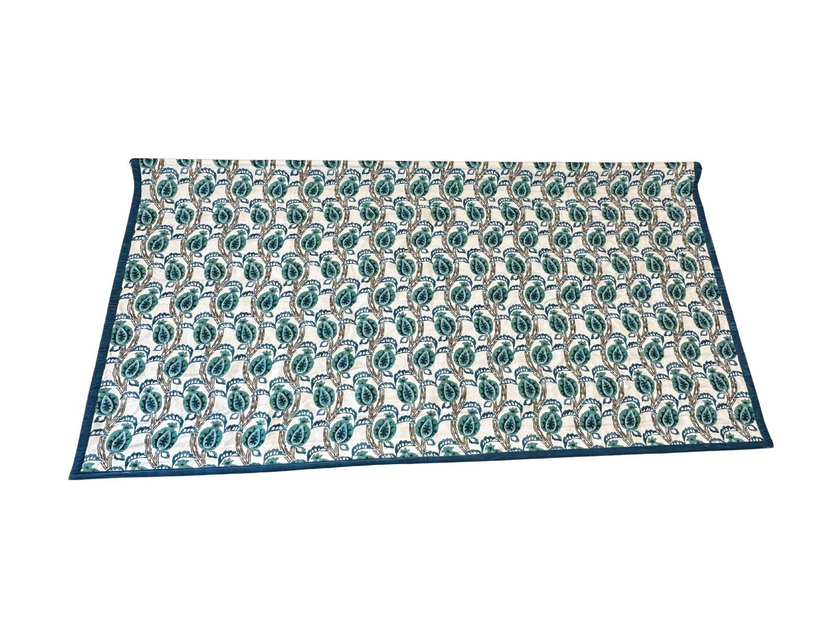 Malati Fabric by William Yeoward Roman Shade, 111in x 57in