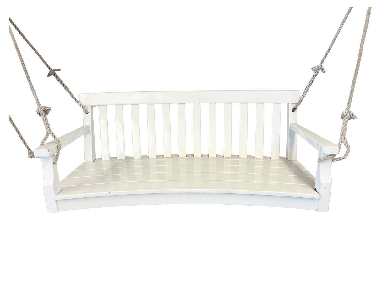 Weatherend Swing in Yacht White Finish