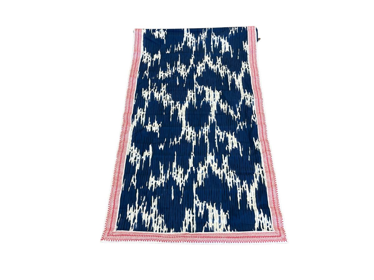 Thibaut Maverick Navy Roman Shade, 35.25in x 62in
