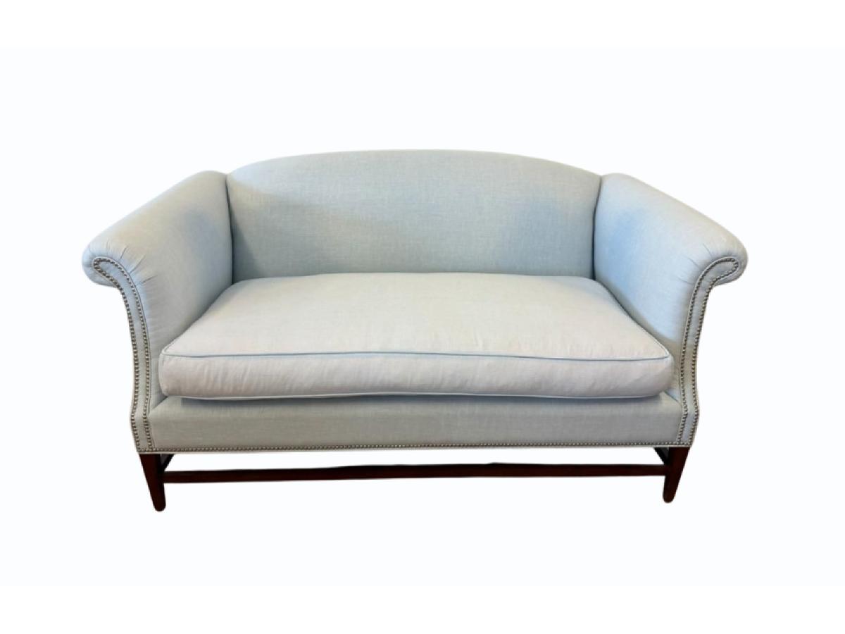 Barclay Butera Camel Back Settee