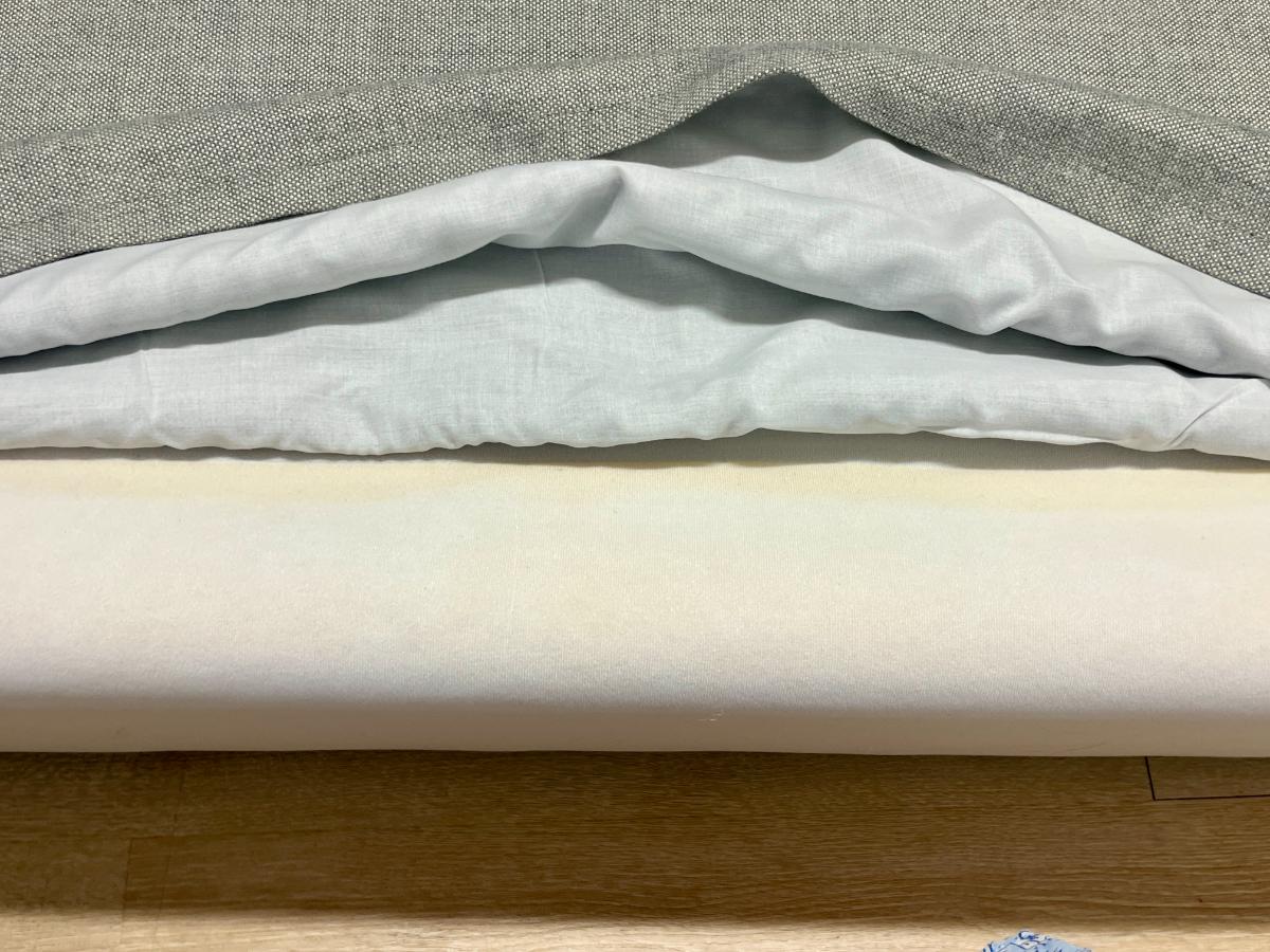 Restoration Hardware Slipcovered Classic Slope Arm Bench-Seat Sofa (2 of 2)
