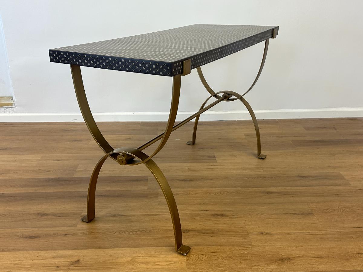 Hickory Chair Star Motif Console Table