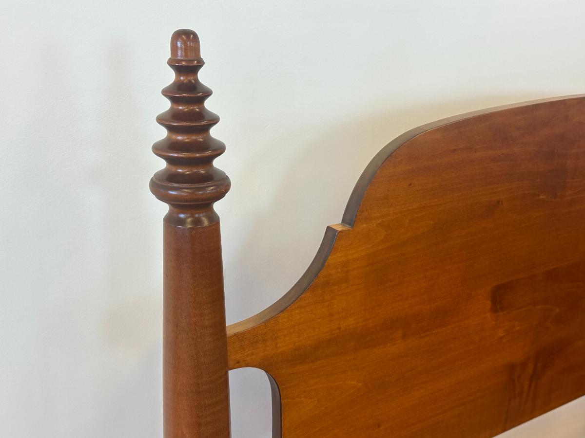 Leonard's of New England Pine Tree Top Twin Beds, Pair