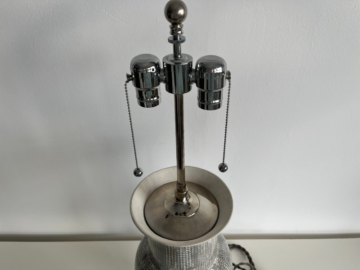 Christopher Spitzmiller Textured Pattern Prototype Table Lamp