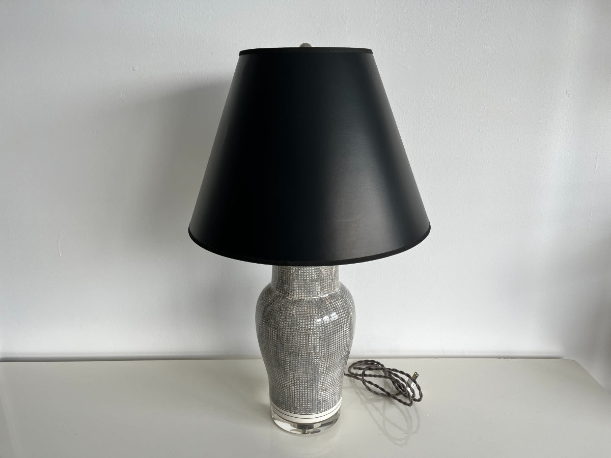 Christopher Spitzmiller Textured Pattern Prototype Table Lamp