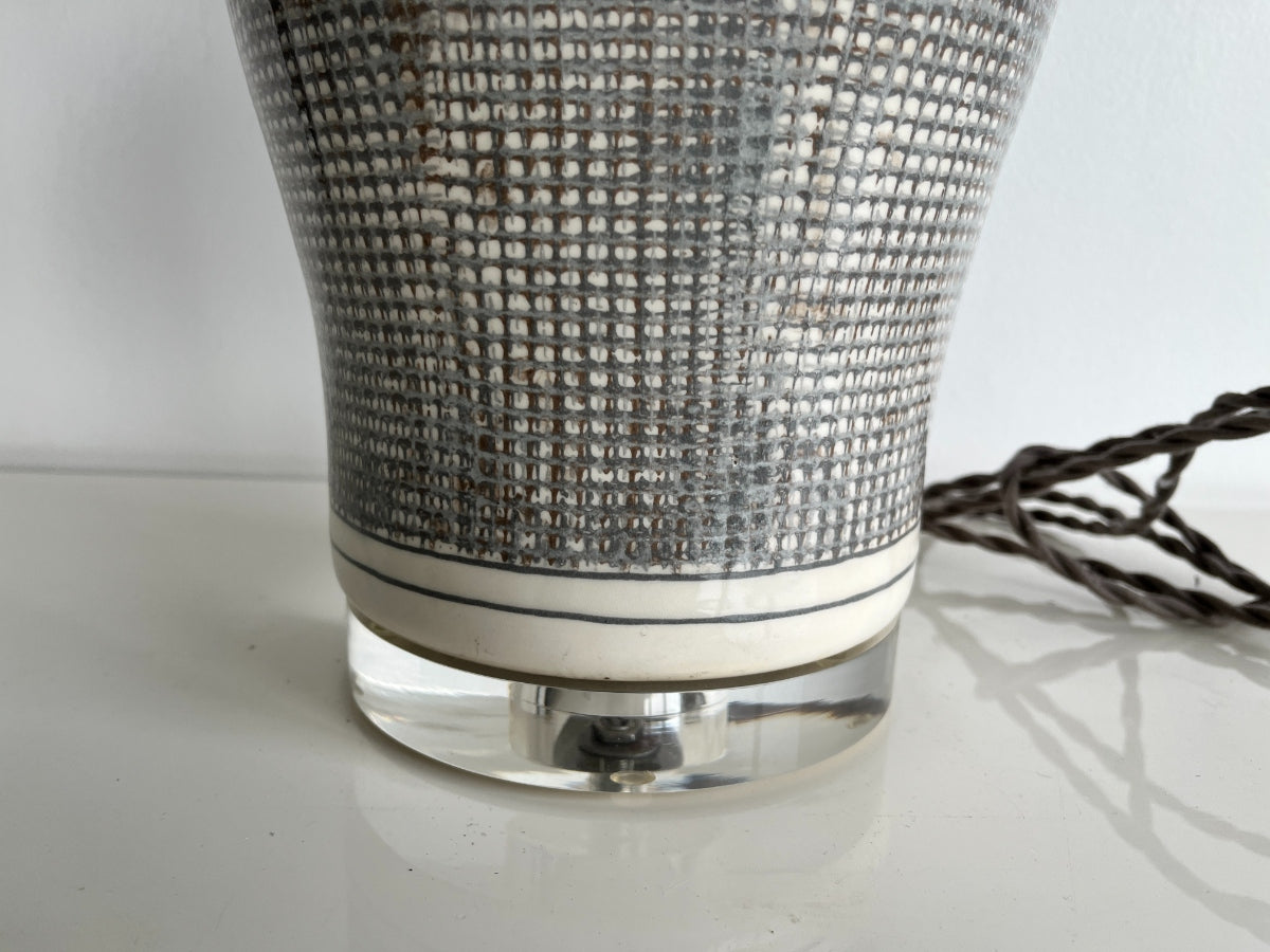 Christopher Spitzmiller Textured Pattern Prototype Table Lamp
