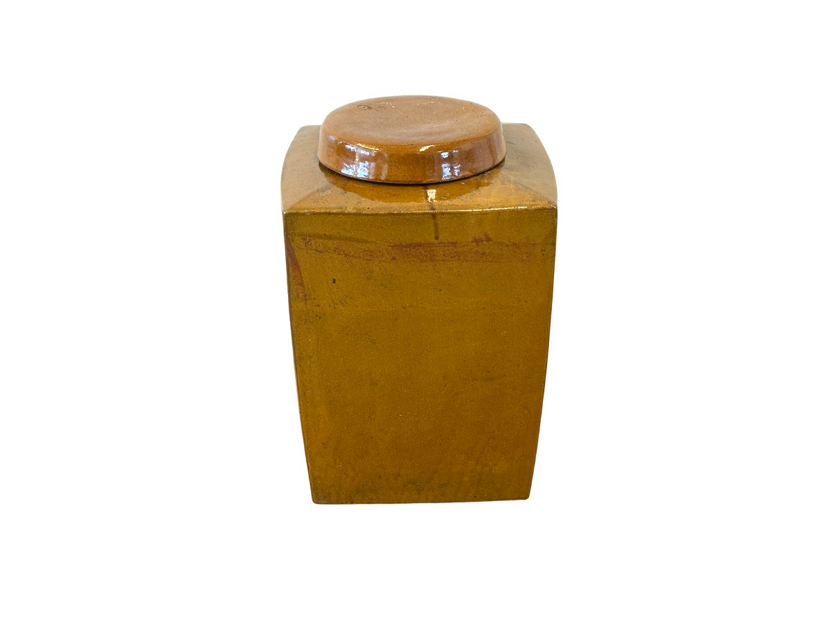 Large Glazed Ceramic Urn