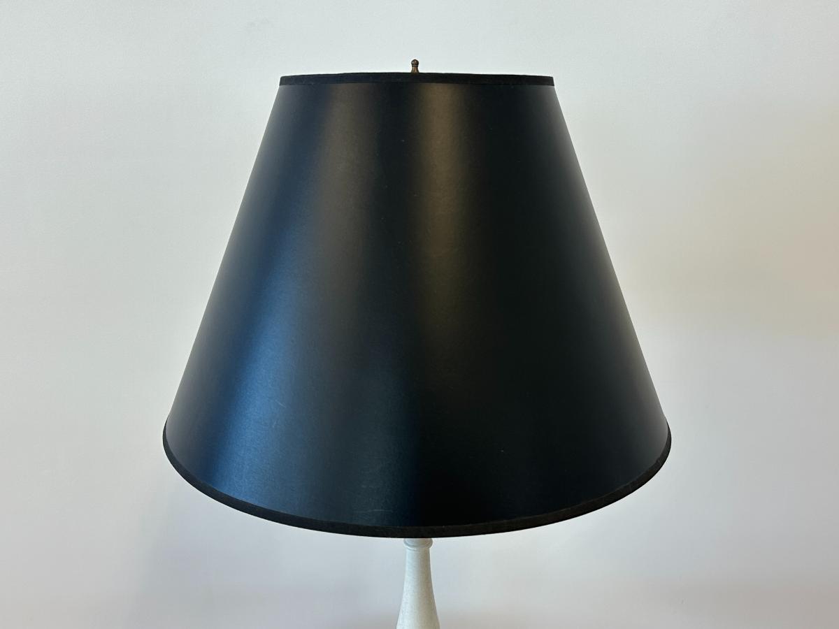 Hand Painted Floor Lamp with Table