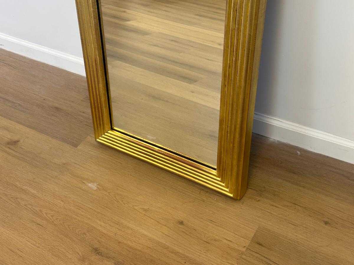 Custom Rectangular Giltwood Mirror