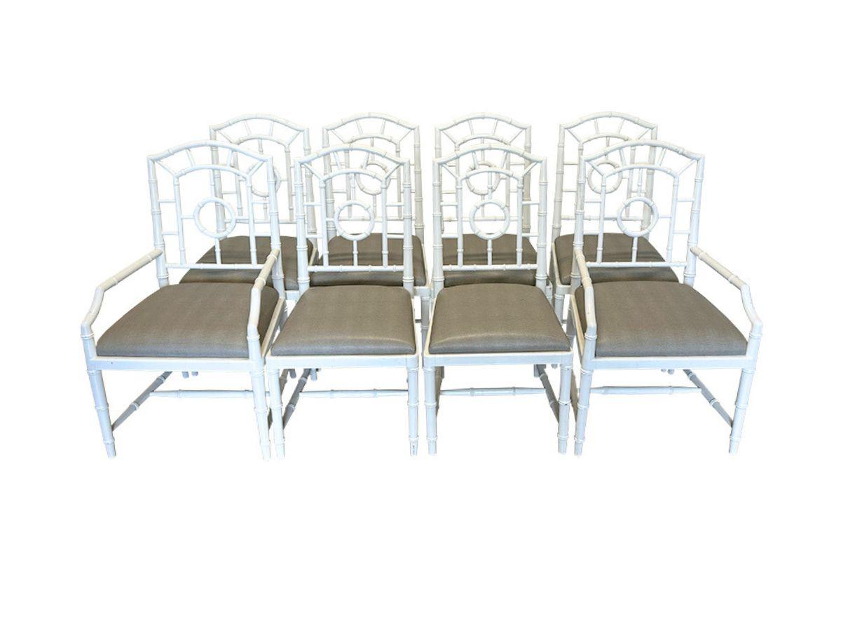 House of Blum Chloe Dining Chairs, Set of 8