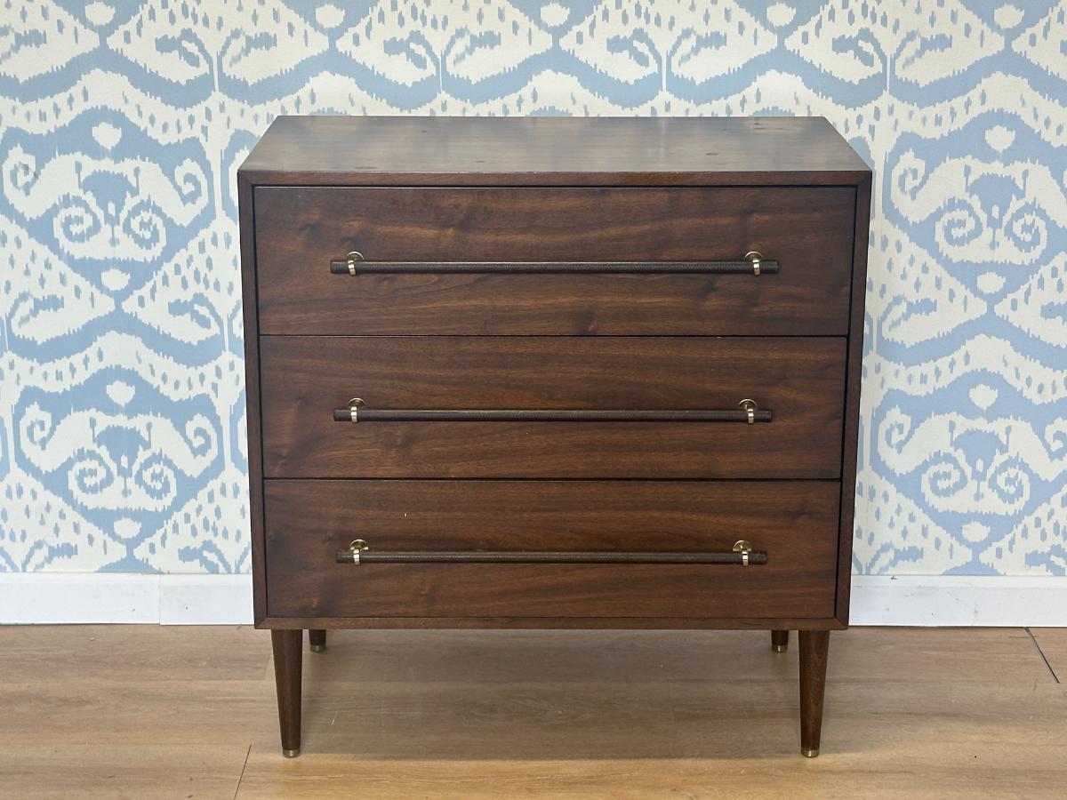 West Elm Benson 3 Drawer Dresser or Side Table