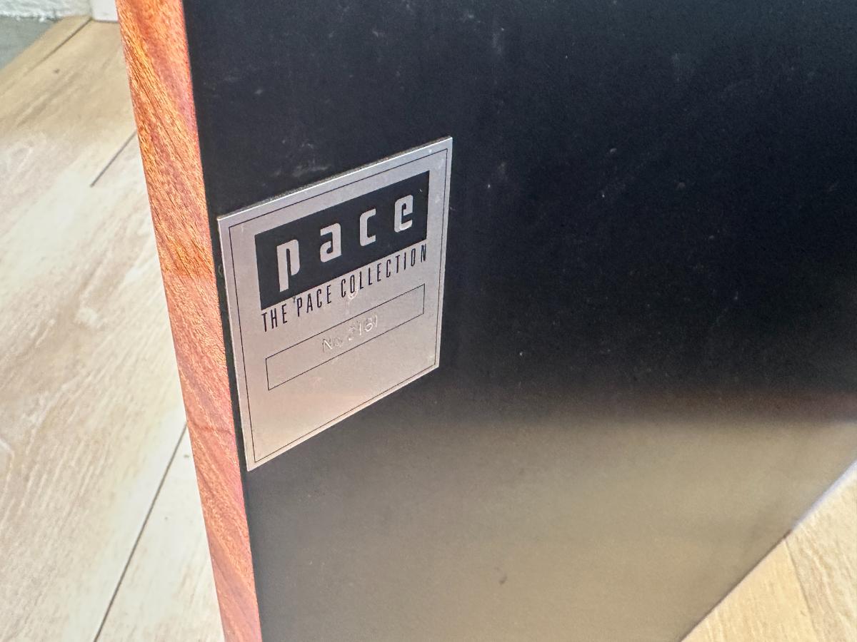 The Pace Collection Burlwood Floating Credenza