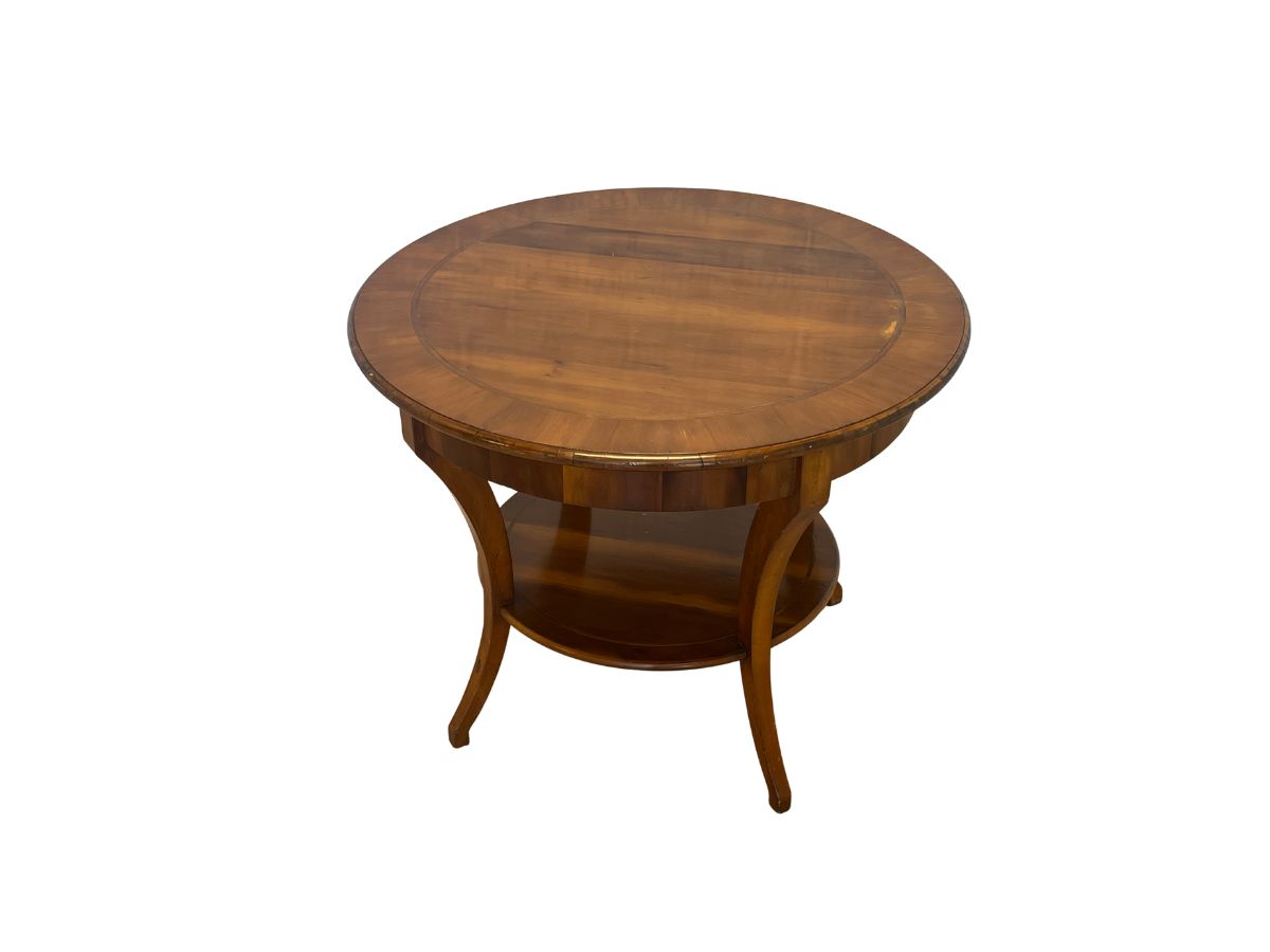 Alfonso Marina Regency Legrand Circular Lamp Table