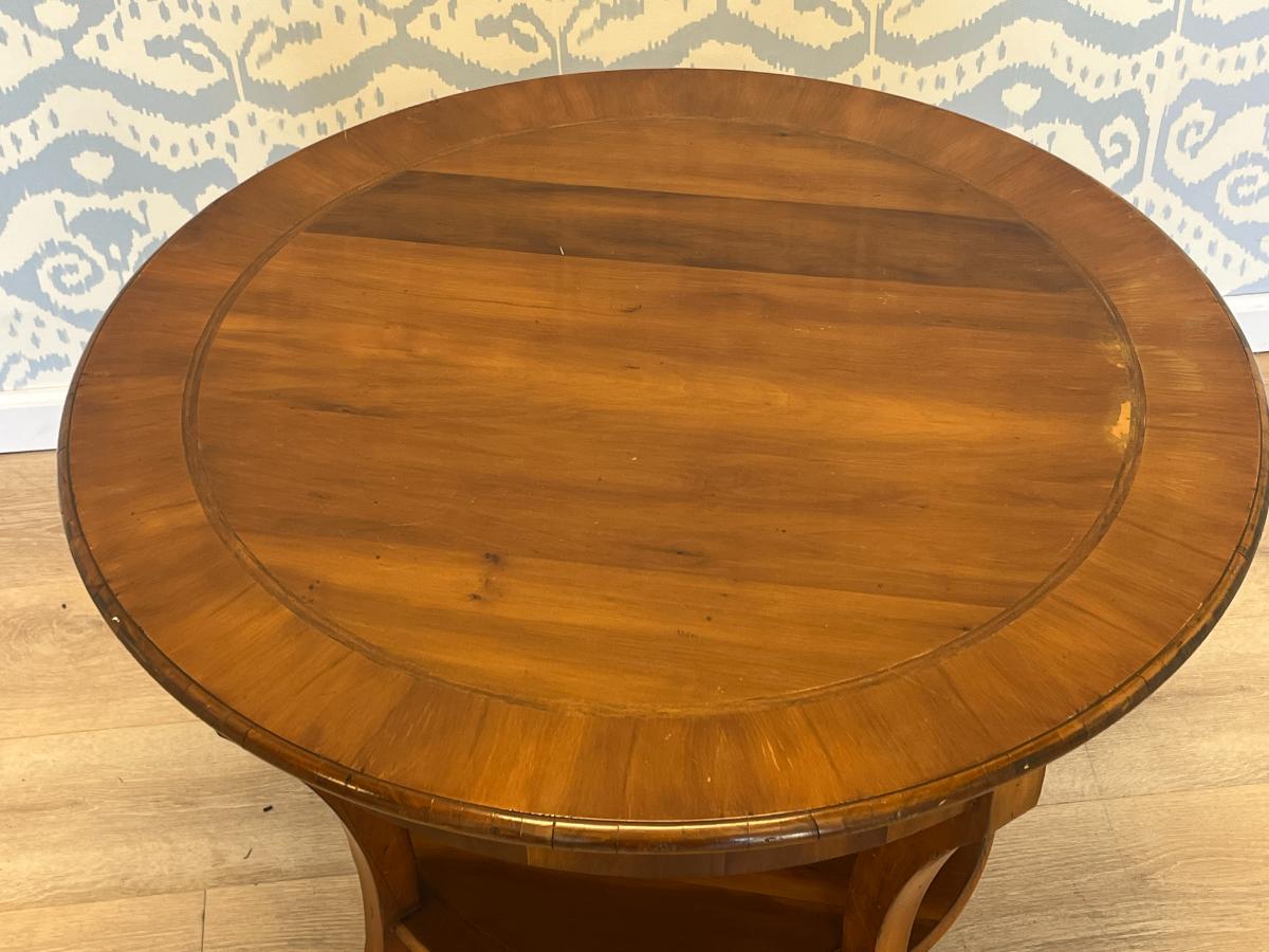 Alfonso Marina Regency Legrand Circular Lamp Table