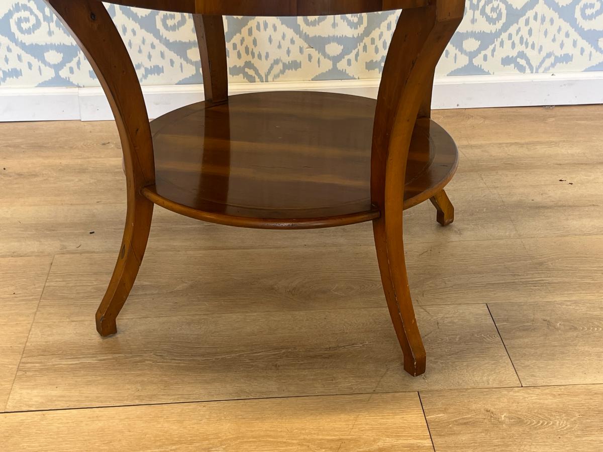 Alfonso Marina Regency Legrand Circular Lamp Table