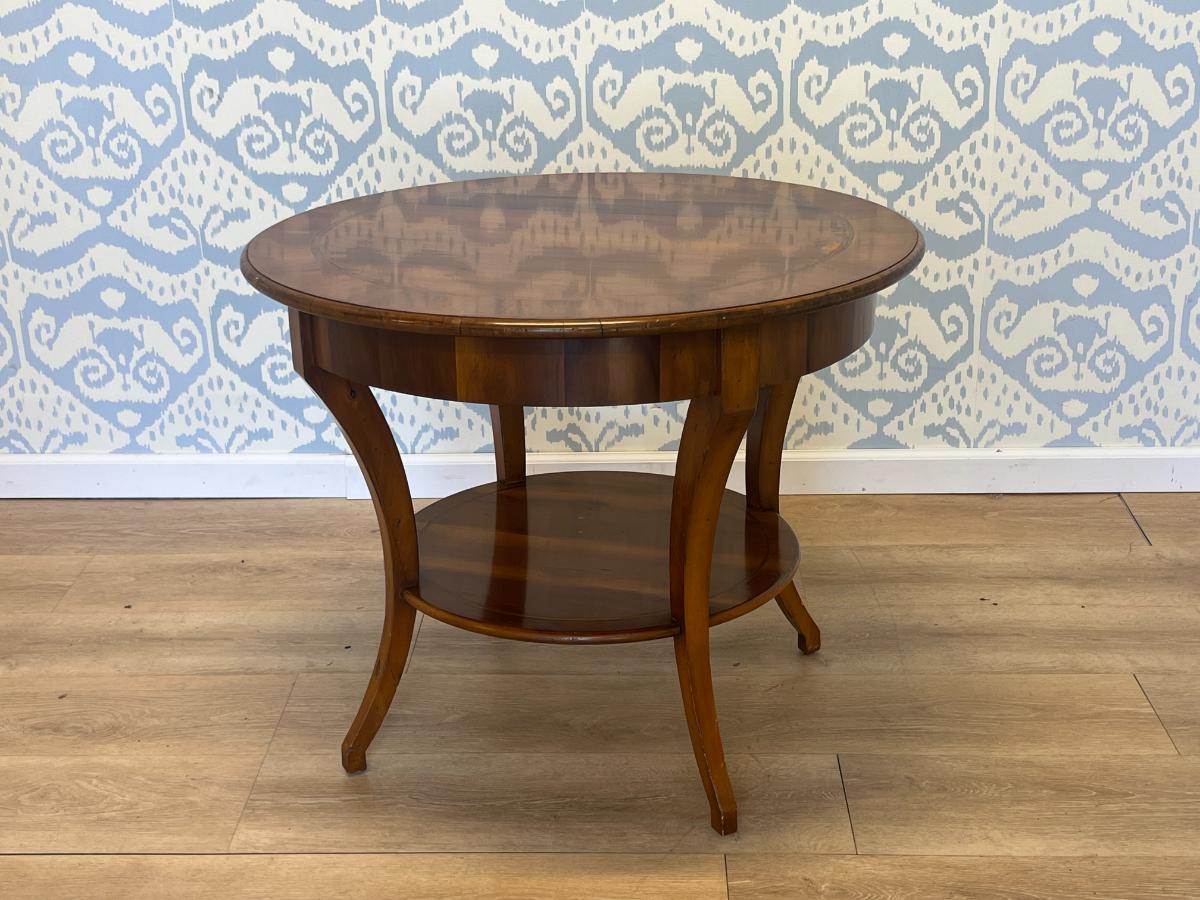 Alfonso Marina Regency Legrand Circular Lamp Table