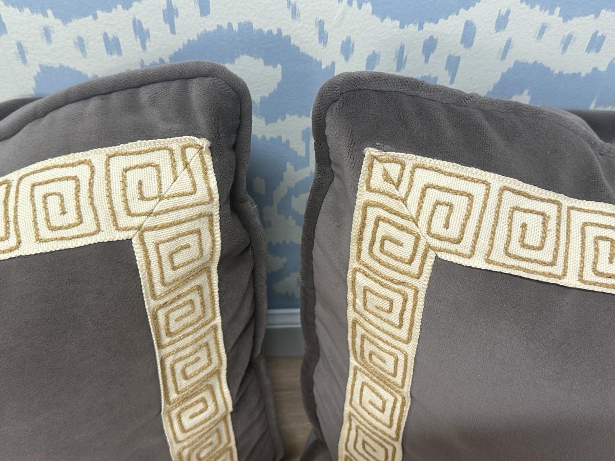 Schumacher and Zak + Fox Pillows, Set of 4
