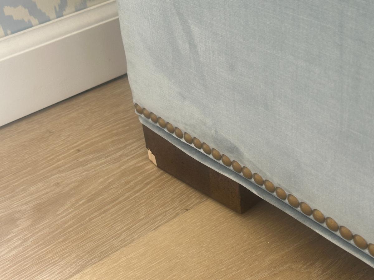 Wesley Hall McGee Sofa in Kravet Chessford Velvet, Wedgwood (2 of 2)