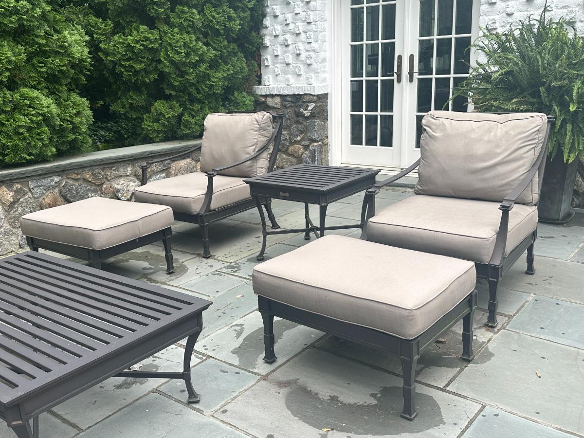 Restoration Hardware Antibes Outdoor Furniture Lounge Set