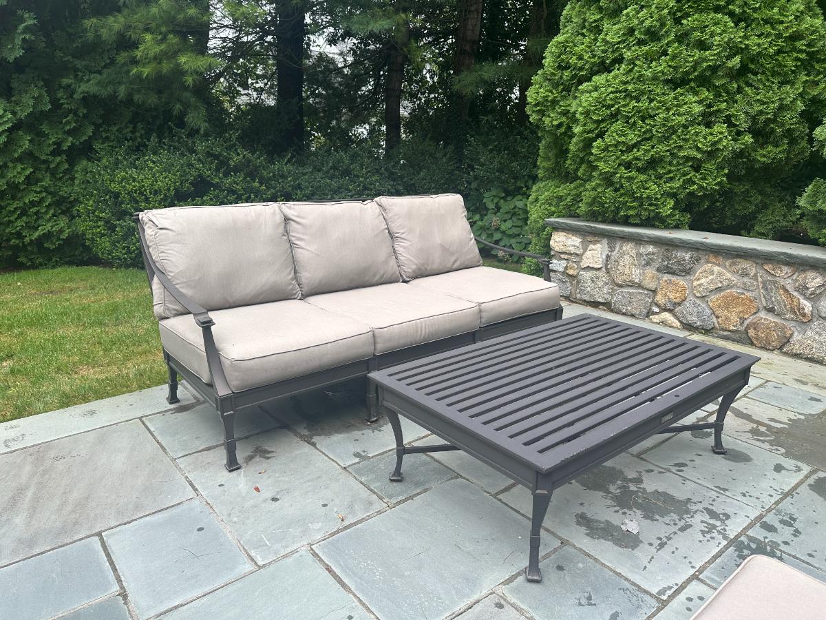 Restoration Hardware Antibes Outdoor Furniture Lounge Set