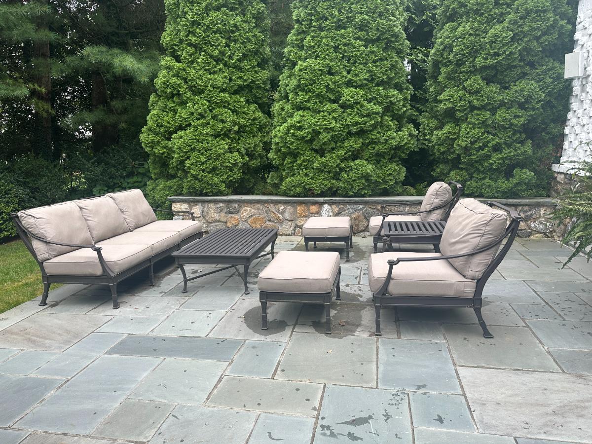 Restoration Hardware Antibes Outdoor Furniture Lounge Set