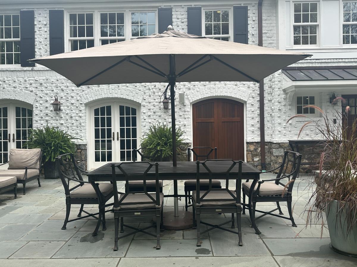 Restoration Hardware Antibes Outdoor Dining Set