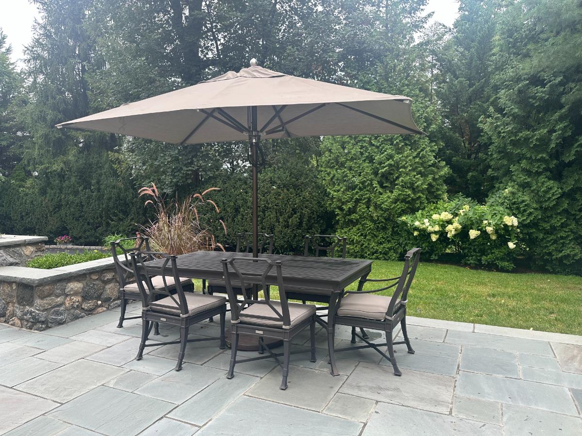 Restoration Hardware Antibes Outdoor Dining Set