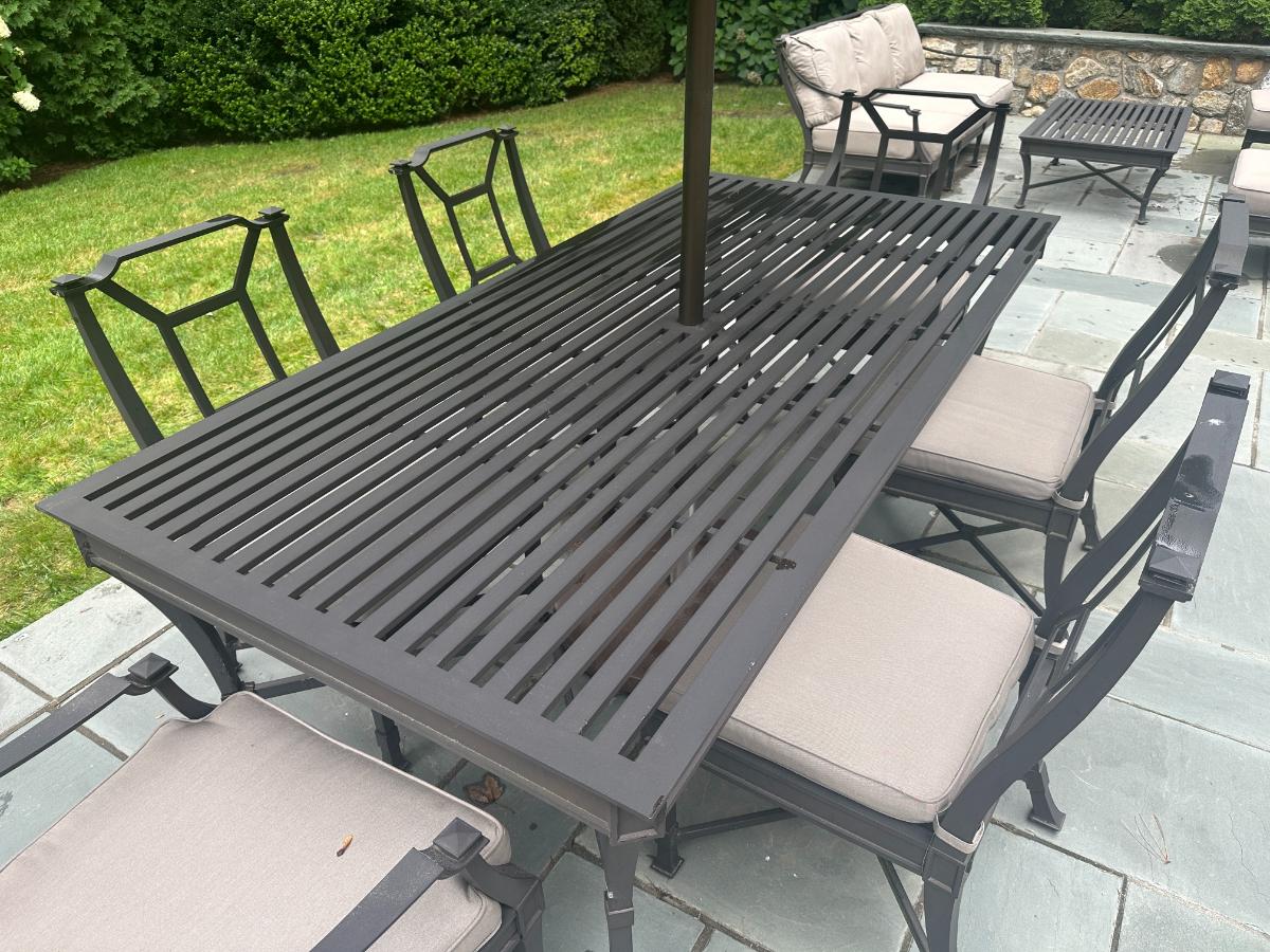 Restoration Hardware Antibes Outdoor Dining Set