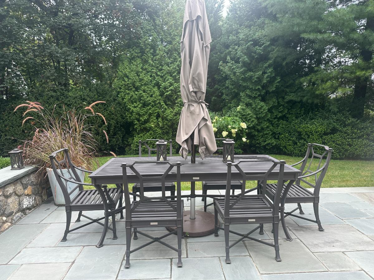Restoration Hardware Antibes Outdoor Dining Set
