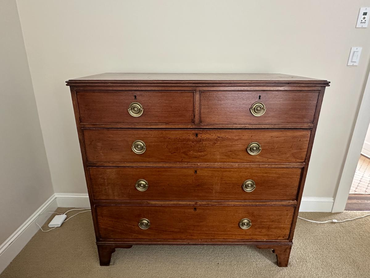 Antique Georgian Mahogany Chest of Drawers