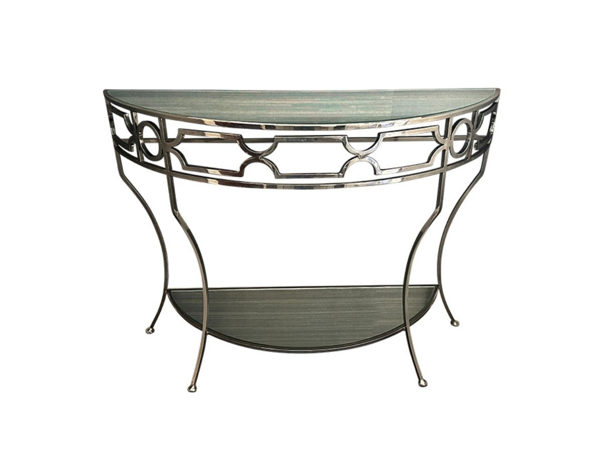 Worlds Away Demilune Console