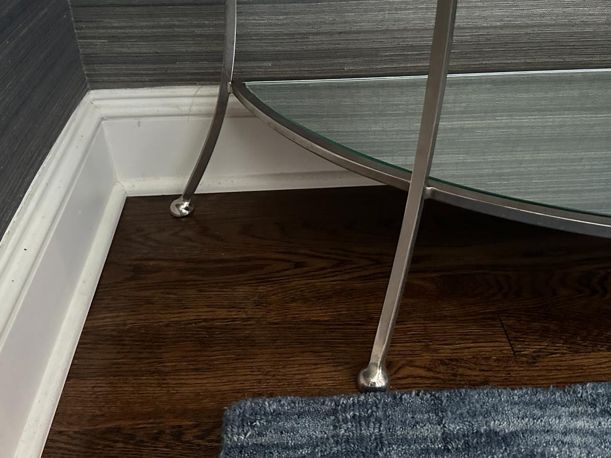 Worlds Away Demilune Console