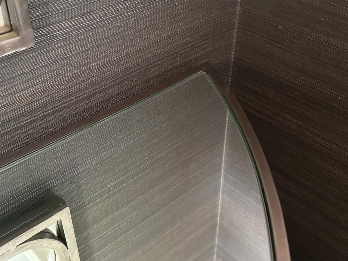 Worlds Away Demilune Console