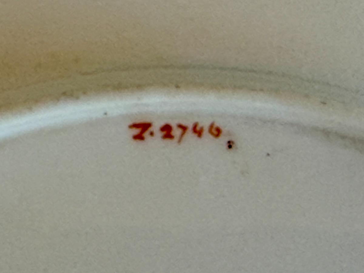 Limoges Hand Painted Cabinet Plates Made for Tiffany & Co. , Set of 4
