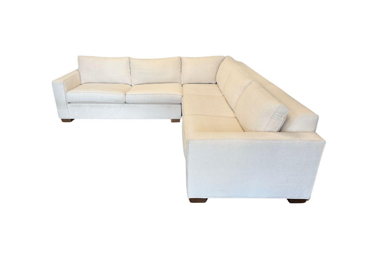 Mitchell Gold Bob Williams Ivory Sectional