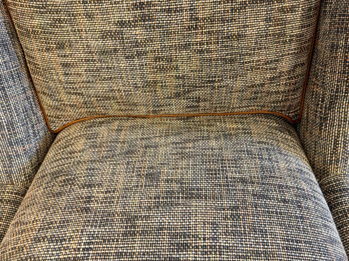 Charles Stewart “Norden” Chairs Upholstered in Zoffany Harlequin Fabric, Pair