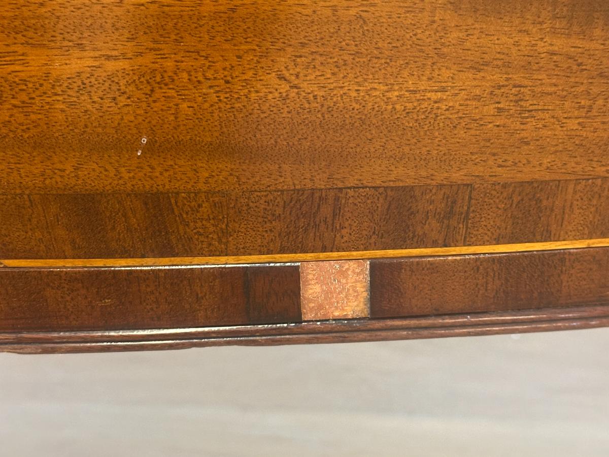 Antique Regency Mahogany Bow Front Chest of Drawers