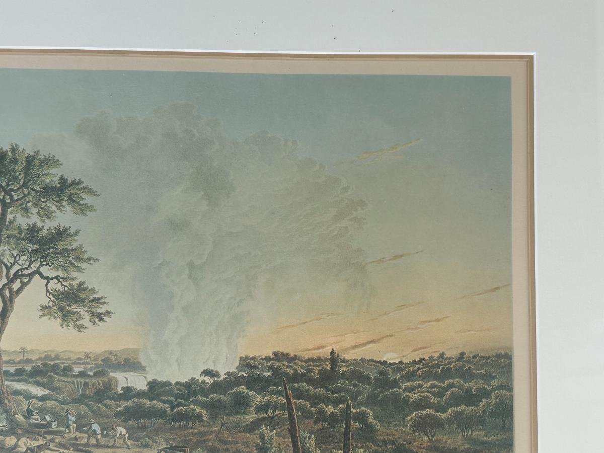 Framed Thomas Baines Lithographs, Pair