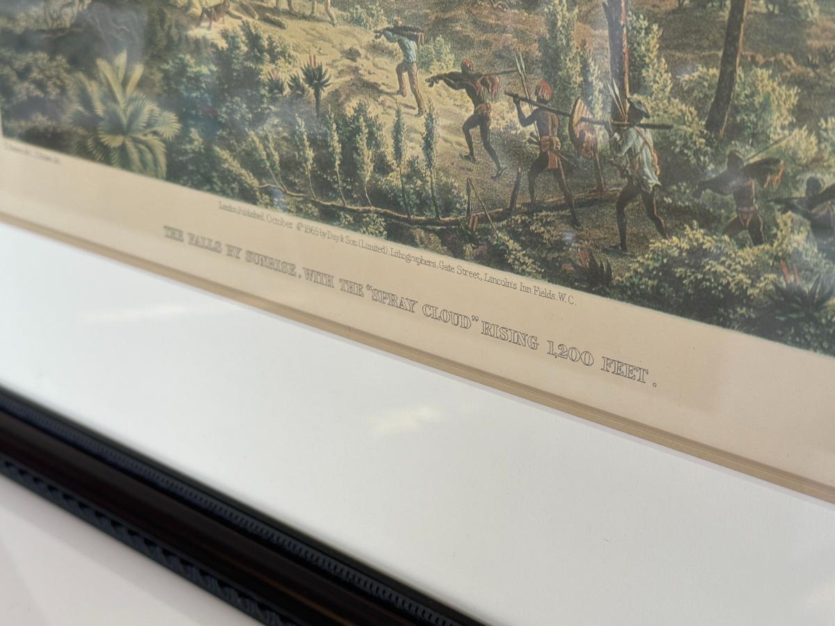 Framed Thomas Baines Lithographs, Pair