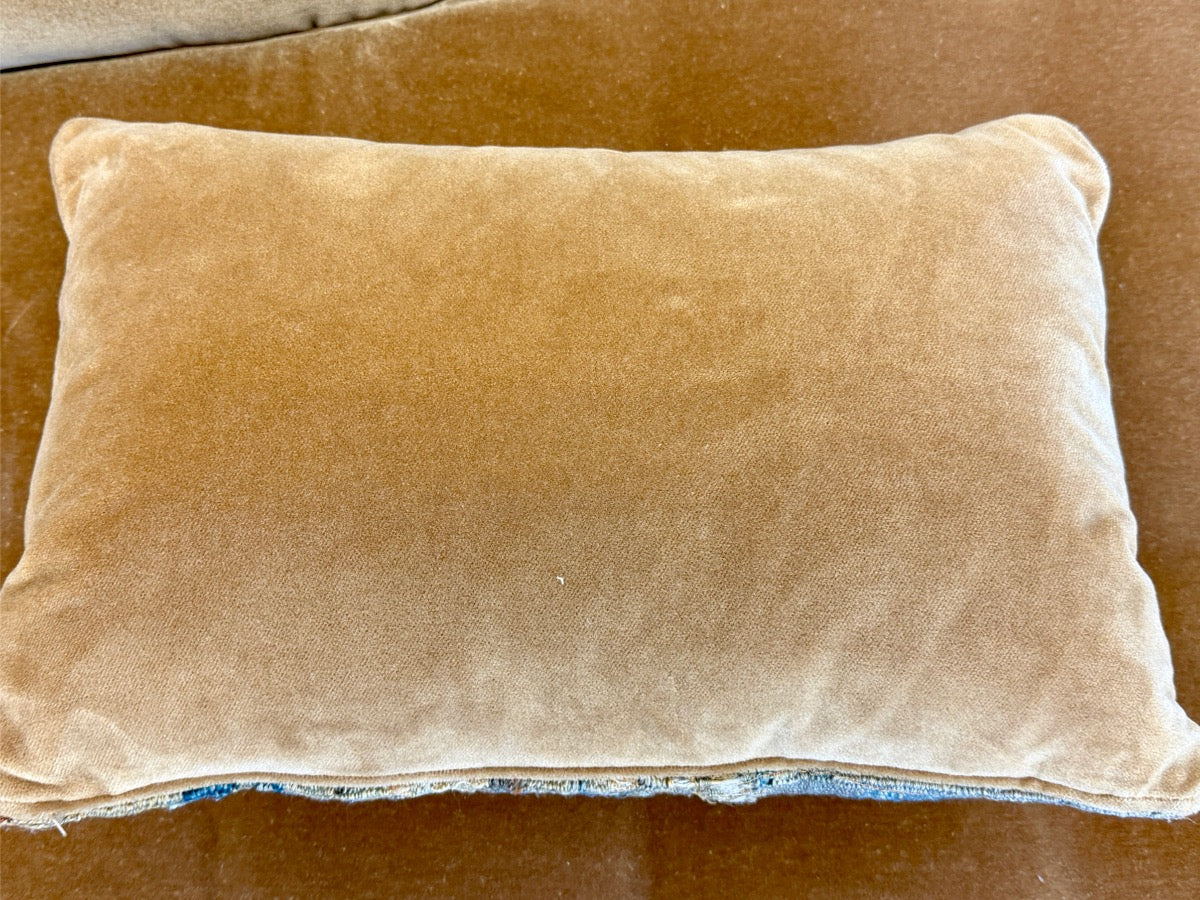 Antique French Tapestry Pillows, Pair