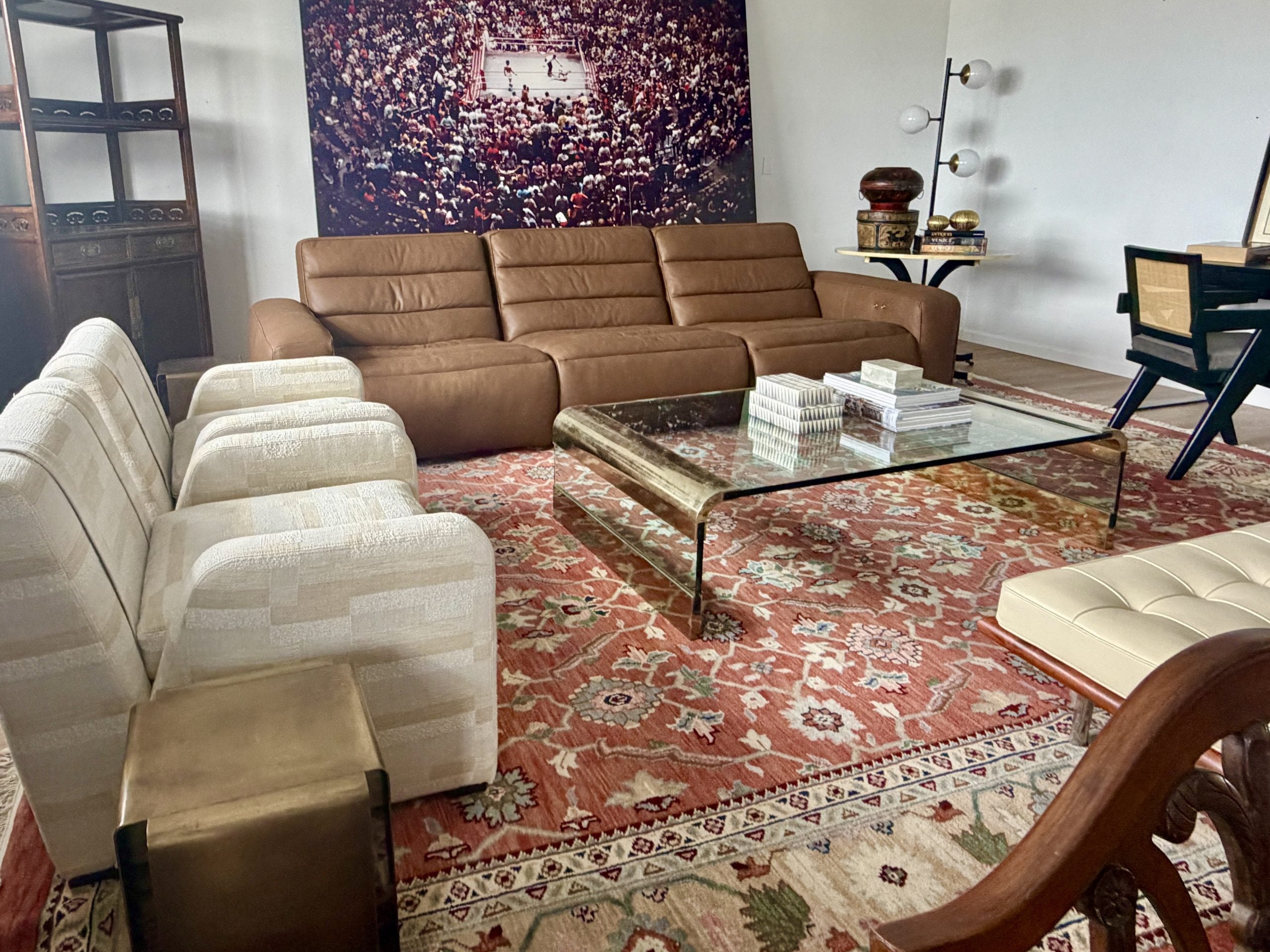 12′ x 14′ Vintage Serapi Heriz Aga John Rug