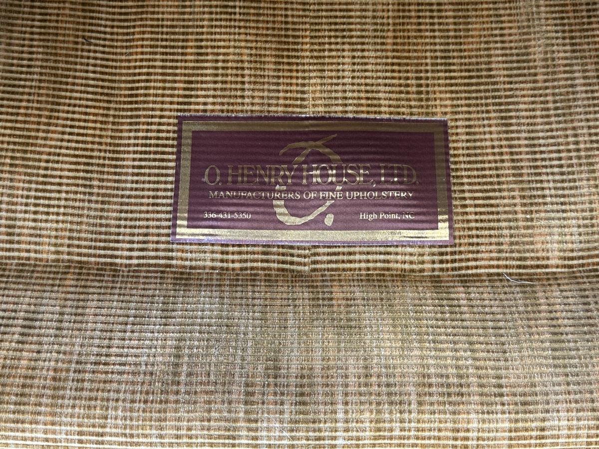 O. Henry House Ltd. Upholstered Chairs, Pair