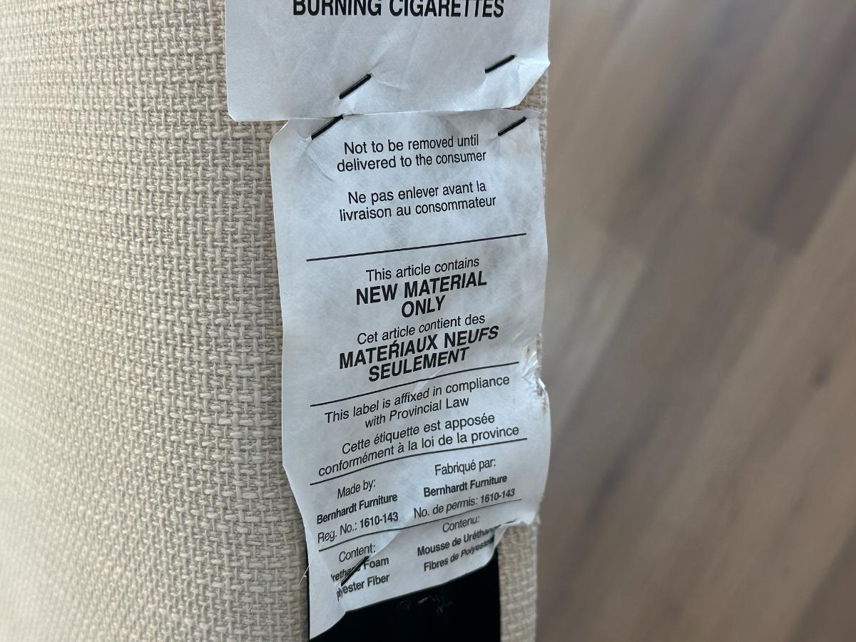 Bernhardt King Headboard with Nailhead Border