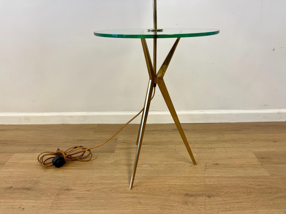 Vaughan Ellington Brass Floor Lamp